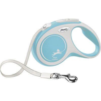 Povodac za pse do 15kg Flexi Comfort 5m light blue TRIXIE 213404