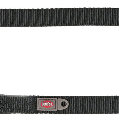 Povodac za pse veličina M-L 1m Premium black TRIXIE 200201