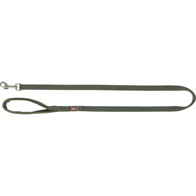 Povodac za pse veličina M-L 1m Premium olive green TRIXIE 200233