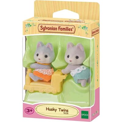Sylvanian Families - Haski blizanci, set od 2 figurice