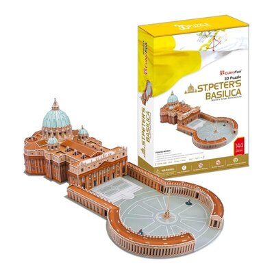 CubicFun 3D puzzla Bazilika Svetog Petra, 68 delova
