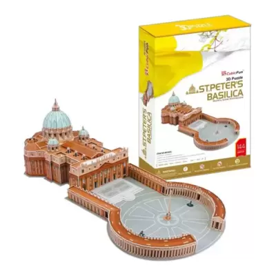 CubicFun 3D puzzla Bazilika Svetog Petra, 68 delova