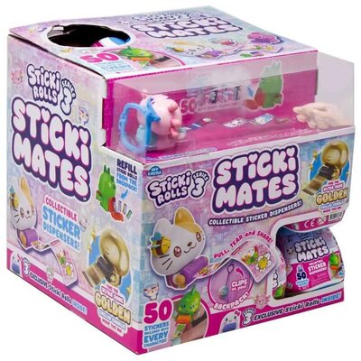 Sticki Rolls Sticki Mates – set stikera sa kolekcionarskim likom