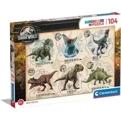 Clementoni Puzzle 104 dela Jurassic World