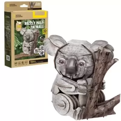 CubicFun 3D Puzzla Koala National Geographic, 60 delova