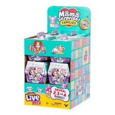 Little Live Pets Mama Surprise Families - Set za usvajanje štenaca