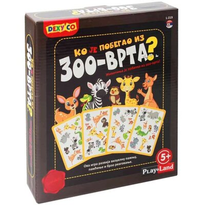 Play Land edukativna igra pamćenja Ko je pobegao iz zoo vrta