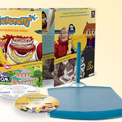 Grafička tabla za decu Colorelli sa igricom