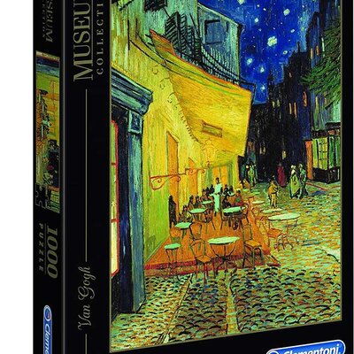 Puzzle 1000 delova Van Gog Terasa kafane u noći Clementoni 31470