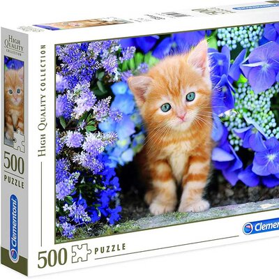 Puzzle 500 delova Žuto mače Clementoni 30415