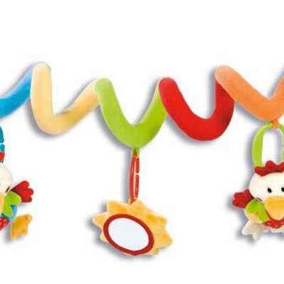 Olmitos Spiralna igračka za kolica i krevetac Pilići&Sunce 3900