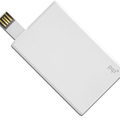 PQI Flash Vizit Karta 4 GB Bela