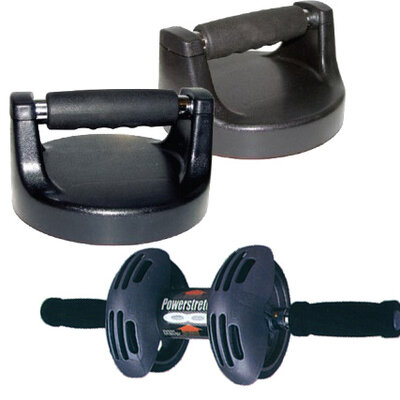 Komplet PushUp rotirajuće ručke i AB roller