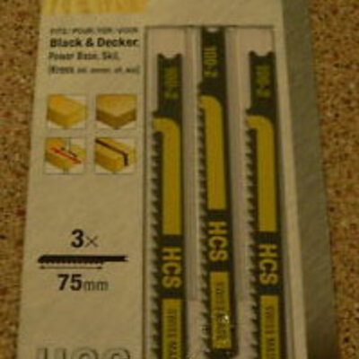 Piranha čelični list za ubodnu testeru 3 kom. X20013