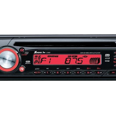 Auto plejer Xwave C 400 crveni displej