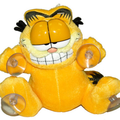 Garfild za prozor - široki osmeh 61-200