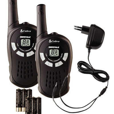 Toki voki uređaj sa dve slušalice Cobra MT200