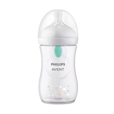 Philips Avent Flašica za bebe Natural response 260ml sa cuclom 1m+ deco SCY673/82