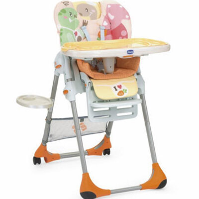 Chicco stolica za hranjenje POLLY DOUBLE - 6380347 Dino food 