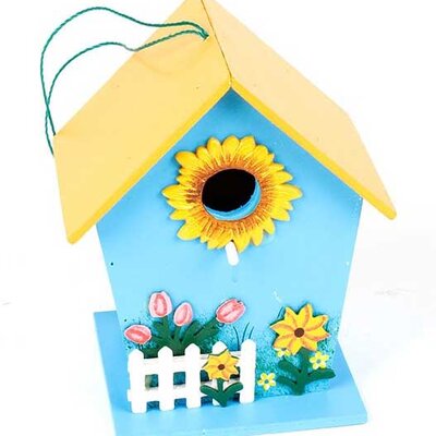 Kućica i hranilica za ptice drvena 0291502