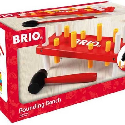 BRIO Igračka Stočić i čekić za zakivanje 30525