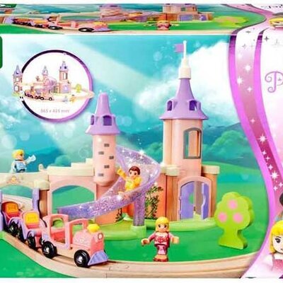 BRIO Disney Princess Zamak sa prugom i figuricama princeza 33312