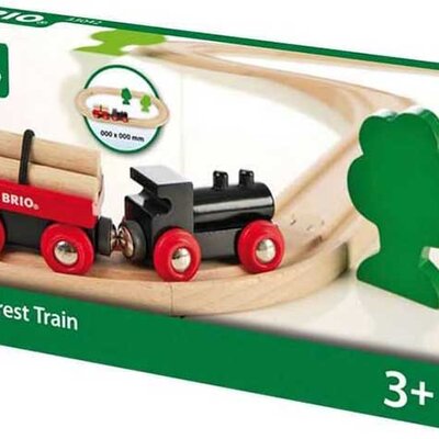 BRIO Drveni šumski vozić sa prugom 18 delova 33042