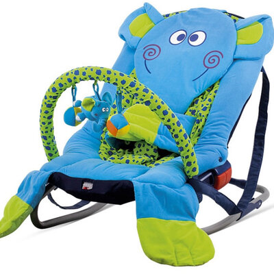 Chipolino Muzička Ležaljka za bebe Slonče