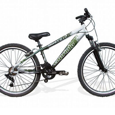 MTB SKULLS srebrno-zelena