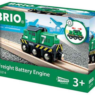 BRIO Igračka Teretna lokomotiva na baterije 33214
