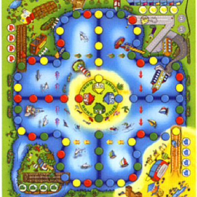 Podna prostirka Ne Ljuti Se Čoveče plava 70-250