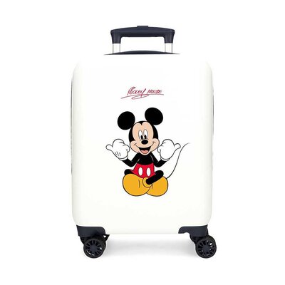 Kofer za put 50cm Disney Mickey Cheerful white 43313
