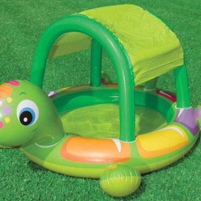 Intex Bazen Za Bebe Sa Zaštitom od UV Zračenja Kornjača