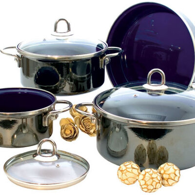 Metalac Emajlirani set posuđa 4/1 Metline Plus M030698