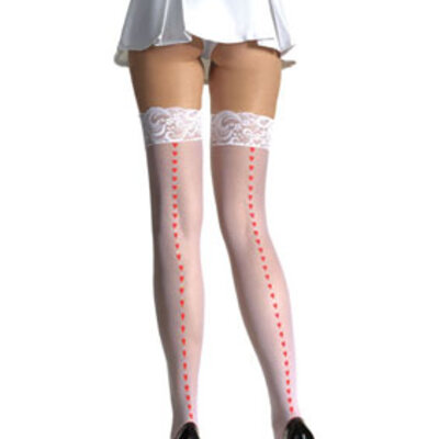 Samostojeće bele čarape