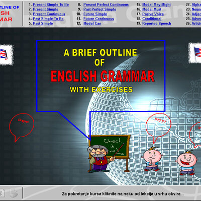 Multimedijalni kurs English Grammar (gramatika engleskog jezika )