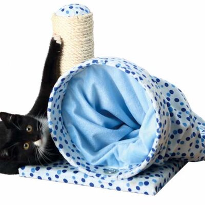 Igračka za mačiće - grebalica i tunel Trixie Callisto 43082