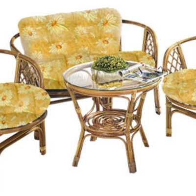 Bambus Ratan Garnitura Moć Cveća