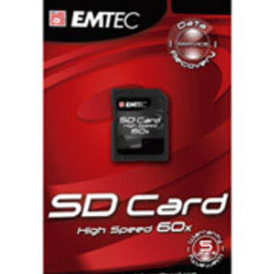 SD card HighSpeed 60x - 128 Mb - Emtec (BASF)