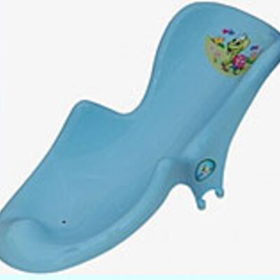 Tega anatomsko postolje za kupanje bebe Happy Turtle plavo 171-ZT003-PLAVO