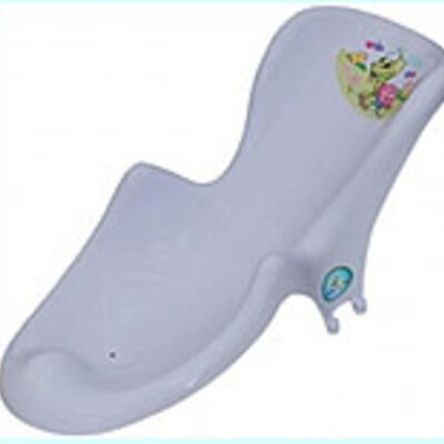 Tega anatomsko postolje za kupanje bebe Happy Turtle lila 171-ZT003-LILA