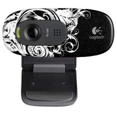 Logitech C270 HD Web Kamera Fleur Dark
