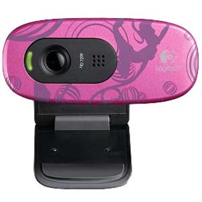 Logitech C270 HD Web Kamera Pink Balance