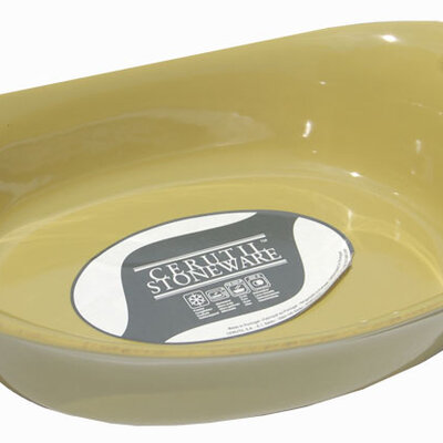 CERUTIL ovalni keramički pekač 30x18 P0797