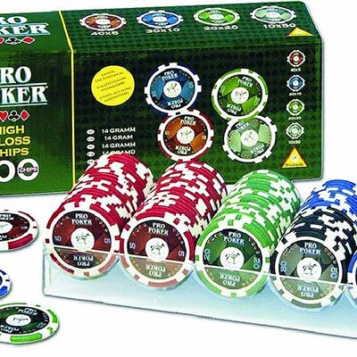 Piatnik Pro Poker Set - 100 Žetona 07-790591