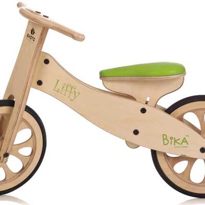 Bika Liffy Drveni Bicikl - zeleni