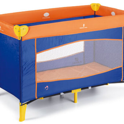 Plebani Prenosivi Krevetac Travel Blu/Arancione 051-A