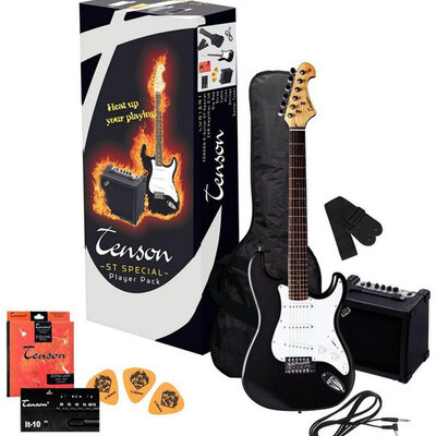 Tenson E-Guitars ST Player Pack F502.542