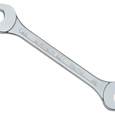 UNIOR Ključ viljuškasti dvostrani 110/2, 22x24mm hromiran, mat, 600142 103822