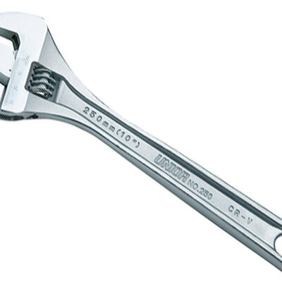 UNIOR Ključ podesivi sa pužem - 250/1, 200/0-24mm hromiran, art. 601016 926736